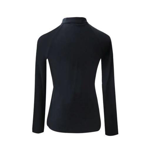 ELITE 小高领珍珠扣打底衫 - 时尚显瘦百搭通勤长袖上衣  2008001 商品图1