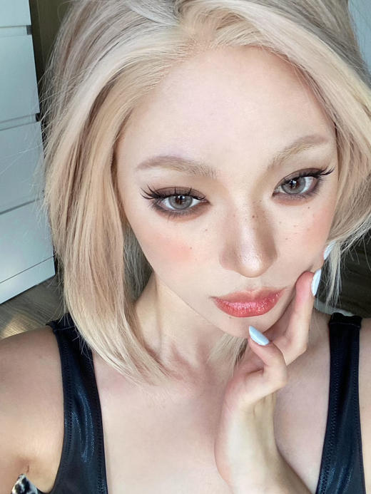 半年抛 Yolocon 亚麻浅驼14.2 着色13.6 混血灰 商品图7