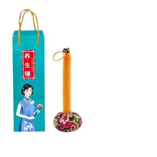 手工伴手礼按摩捶拍打  家居全身经络保健锤手持艾灸锤 商品图3