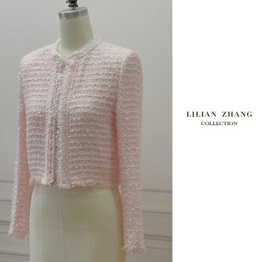 定制—Hollywood经典重现-极简流苏小香风、气质短款外套 2205006 商品图1