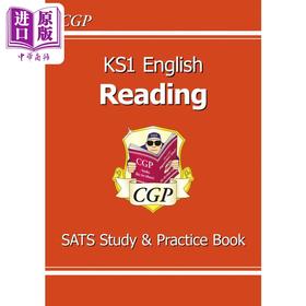 【中商原版】英国CGP KS1 English Reading Study & Practice Book