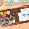 飞乐鸟璀璨敦煌旅行便携水彩颜料套装木盒颜料文艺绘画套装 商品缩略图5