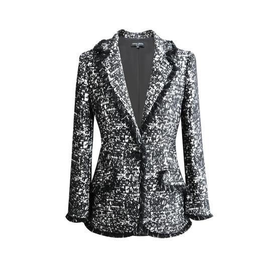 ELITE 一粒扣流苏边外套 2005010 商品图3