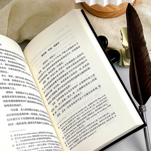 《麦克白》注疏 莎士比亚四大悲剧之一 英文原文注释 剧本分析 商品图8