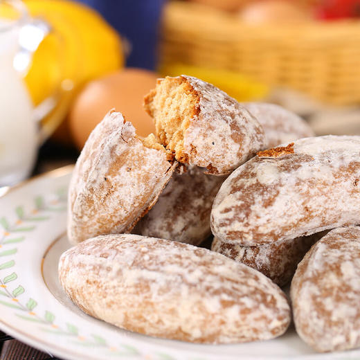 俄罗斯斯拉贡牌香蕉味/橙子味光头饼450g/袋 商品图1