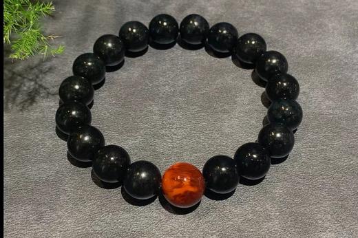 【御珠宫坊】墨玉子料手串 商品图6