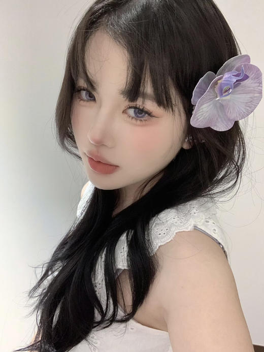 【中直径】4YOUTHCON-精灵灰紫-14.2mm【年抛 0-800度 无525/575】 商品图3