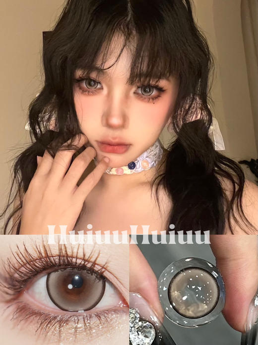 『大直径日抛』 Deerbell-水晶糖-14.5mm【日抛 度数0-1000度 含525/575】 商品图0