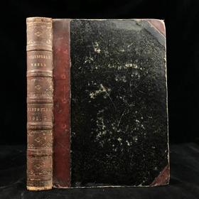 约19世纪后期 莎士比亚作品集（历史剧与诗歌） 塞洛斯数百幅插图 真皮精装16开