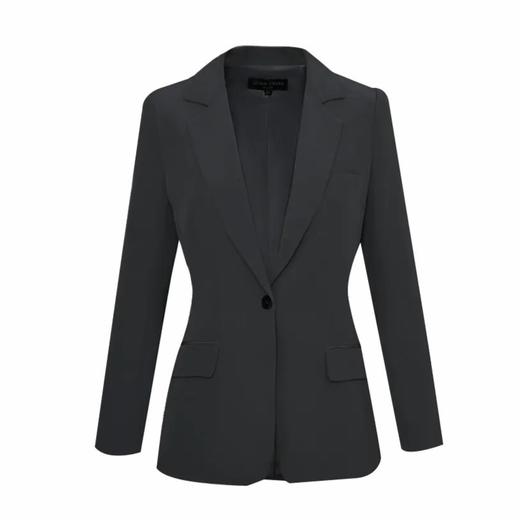 ELITE - 四色醋酸气质显瘦通勤百搭春秋一粒扣西装外套  1705045 商品图4