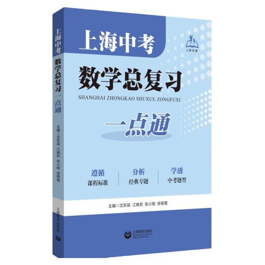 上海中考数学总复习一点通 全2册 上海中学九年级数学总复习练习 初三9年级数学习题训练 上海教育出版社 中考真题模拟附参考答案 商品图3