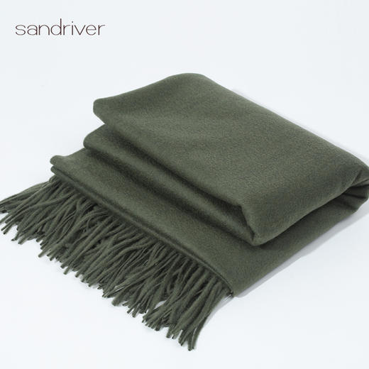 羊绒水波纹披毯SJF92P601C 商品图1