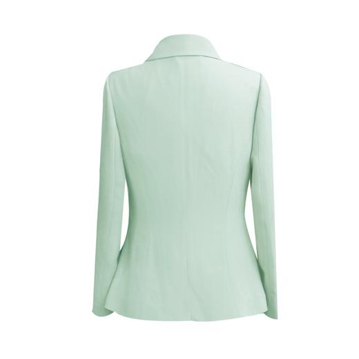 ELITE—清新淡雅风-百搭通勤一粒扣醋酸舒适亚麻西装外套 2105004 商品图3