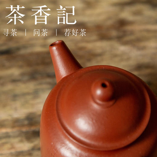 茶香记 紫砂壶 朱泥刻绘 满江红汲直壶 商品图2