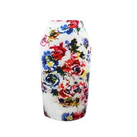 定制-优雅气质-花卉油画-印花修身花色 显瘦 半身包臀裙  2003007