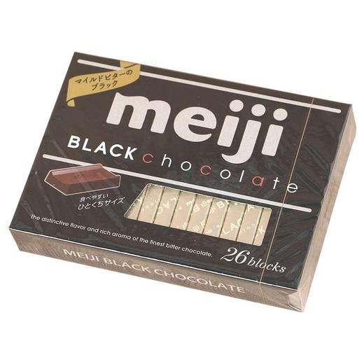 明治 钢琴黑巧克力120g 商品图0