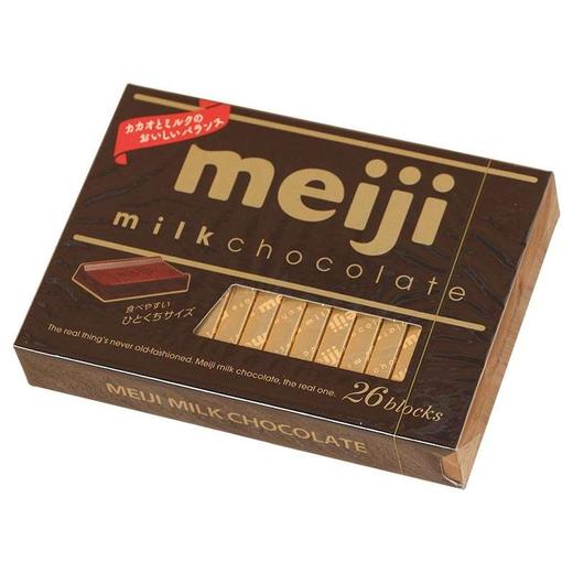 明治 钢琴牛奶味巧克力120g 商品图0