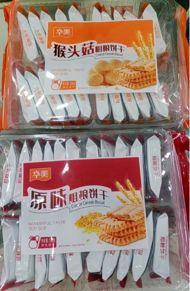 华美每日粗粮饼干（猴头菇/原味）308g 商品图0