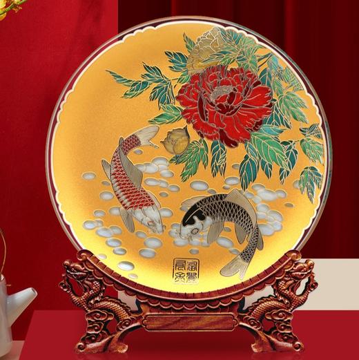 雅琅晶·富贵有余（金属掐丝） 商品图0