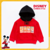 [商场同款]迪士尼童装春秋儿童连帽套头撞色卫衣国风时尚上衣秋冬套头衫224DS0799 商品缩略图0