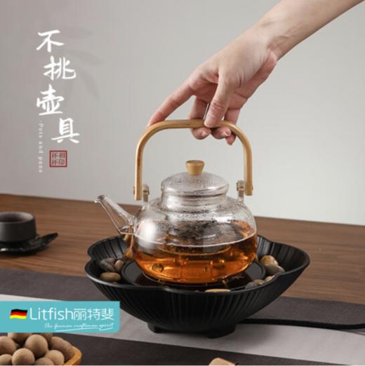 丽特斐围炉煮茶全套电陶炉室内家用茶壶器具烤火炉套装GM-3101 围炉煮茶套装（三件套) 商品图3