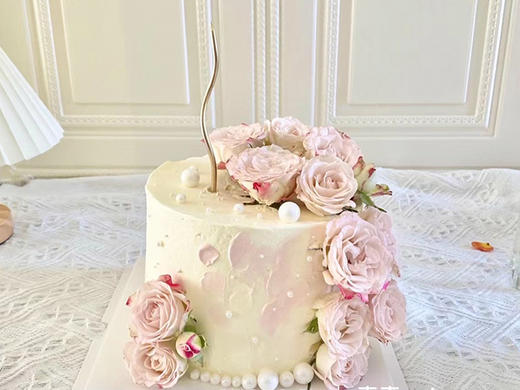 粉色玫瑰-仙女蛋糕 商品图0