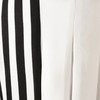 春夏条纹休闲黑白雪纺直筒裤设计师女士宽松阔腿薄款长裤 1904027 商品缩略图2