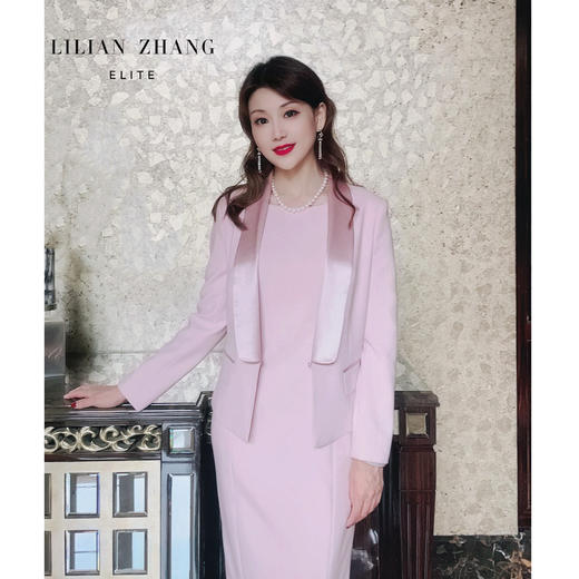 经典之美—魅力自由Lady青果领西装、女神气质轻奢西服 2205008 商品图0
