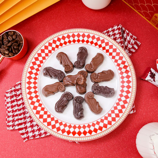 白丽人经典巧克力礼盒180g/041273 美味香浓唇齿留香 商品图3