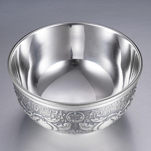 子佩集S999银【事事如意】碗摆件【CJ256-1】2401 商品图6