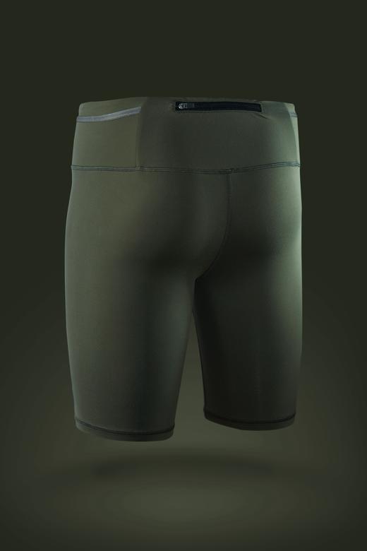 严素运动紧身短裤，弹性跑步运动紧身裤，男 / 女款，严素态度 商品图11