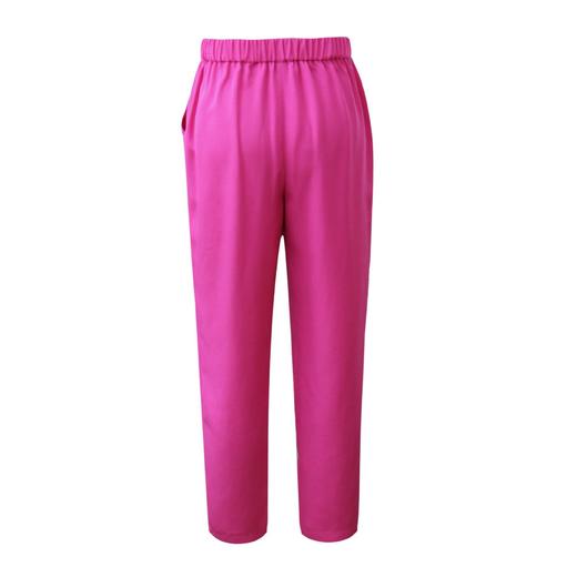 亚麻感高腰休闲筒裤春夏薄款女款时尚通勤女士薄款哈伦裤 2104999 商品图1