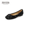 西村名物2024年春季新品时尚休闲平底圆头亮片芭蕾舞鞋单鞋T24AE11031 商品缩略图2