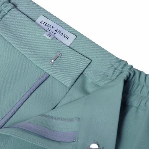 舒适松紧腰九分直筒裤通勤休闲显瘦春夏宽松垂感九分裤  2004001 商品图2