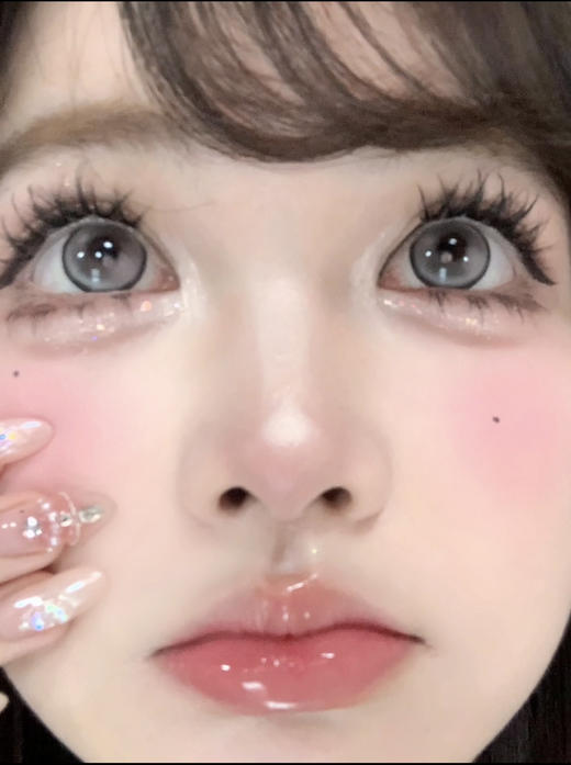 【大直径】4YOUTHCON-洋娃娃灰-14.5mm【年抛 0-800度 无525/575】 商品图2