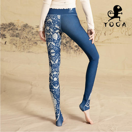 壁虎瑜伽《大国重器》限量款印花瑜伽12分裤 【可定制】（标准码）清仓不退不换 商品图8