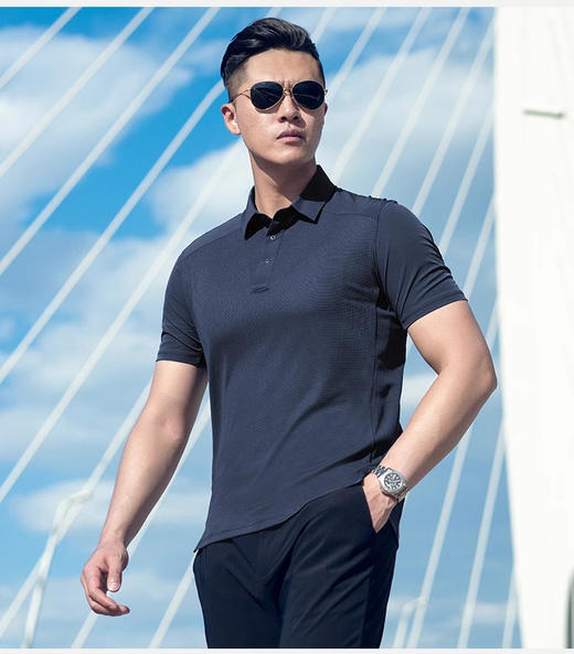 龙牙三代阿波罗POLO衫速干衣速干t恤户外透气短袖T恤男 商品图2