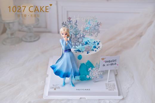 1027CAKE | 冰雪奇缘  爱莎公主 卡通 商品图0