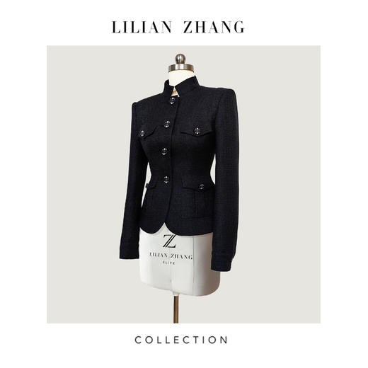 C系列——定制——都市力量——永恒经典、——中古风精致短款外套 2305039 商品图0