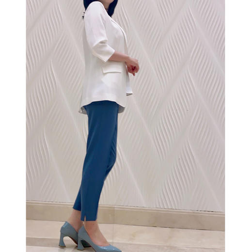 ELITE弹力压线小脚裤—舒适时尚修身商务通勤显瘦铅笔裤  2104027 商品图1