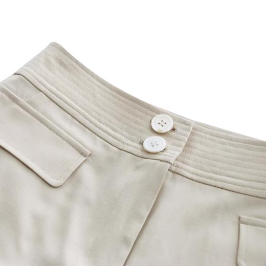 定制—简约风— 米色百搭时尚休闲宽松显瘦潮流工装短裤  2104303 商品图2