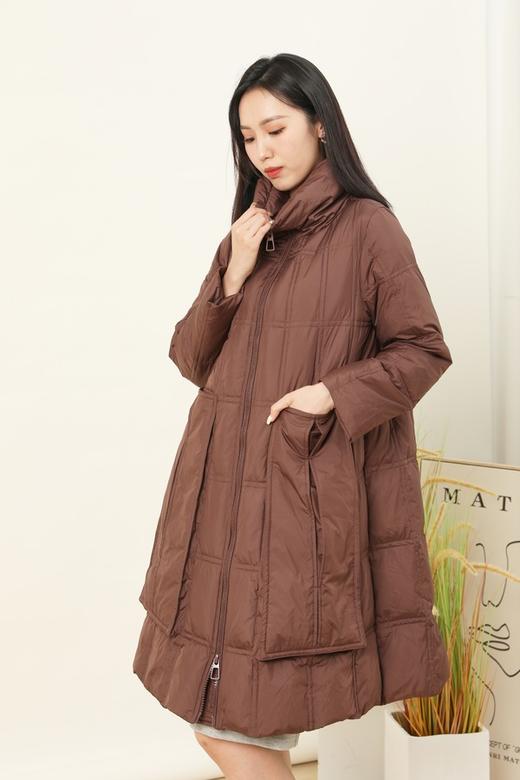 ELLA JADE 翻领宽松羽绒服外套 14931 商品图1