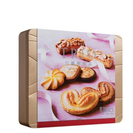 中国香港美心松脆三重奏什锦饼干糕点礼盒 商品图2