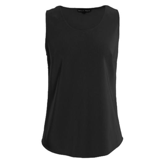 定制—醋酸雾面圆领背心 - 舒适简约显瘦百搭纯色上衣  1702039 商品图3