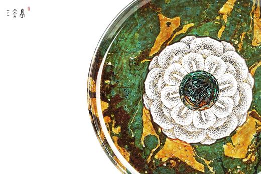 三希堂  敦煌三兔藻井大盘 商品图4