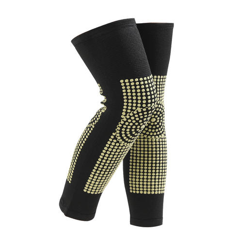 秋冬保暖艾草护膝加绒自发热老人加厚半月板膝关节点阵竹炭家居保暖护膝 商品图1