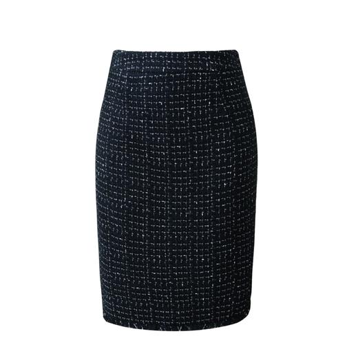 优雅气质-复古小香风套装-粗花呢显瘦  纯色舒适半身裙   2003011 商品图0