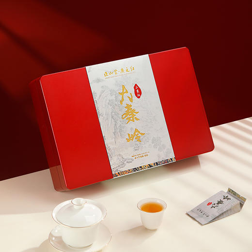 正山堂广元红 大秦岭小叶红礼盒装 四川特级正宗红茶叶送礼长辈120g 商品图5