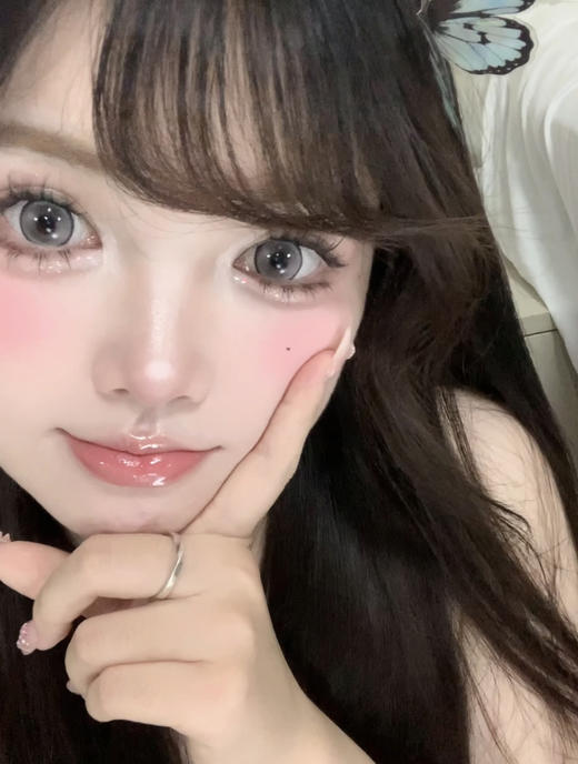 【大直径】4YOUTHCON-洋娃娃灰-14.5mm【年抛 0-800度 无525/575】 商品图3