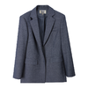 西嘉C+IMPRESS/西嘉ROW风蓝色羊毛牛仔西装外套女复古显瘦裤子两件套WT2401036 商品缩略图4